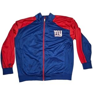 Majestic NFL New York Giants Football Sweater Track Suit Top -  Mens 3X‎